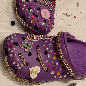 Custom designer Crocs